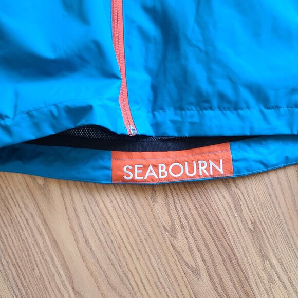 SEABOURN SHIP TO SHORE ULTIMATE ALASKA LOGO WATERPROOF HOODED JACKET sz XS - Picture 7 of 8